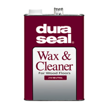 DURA SEAL WAX &CLNR COFFBRWN GAL