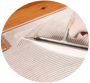 BONA 1/4" x 1/4" V-Notch Trowel