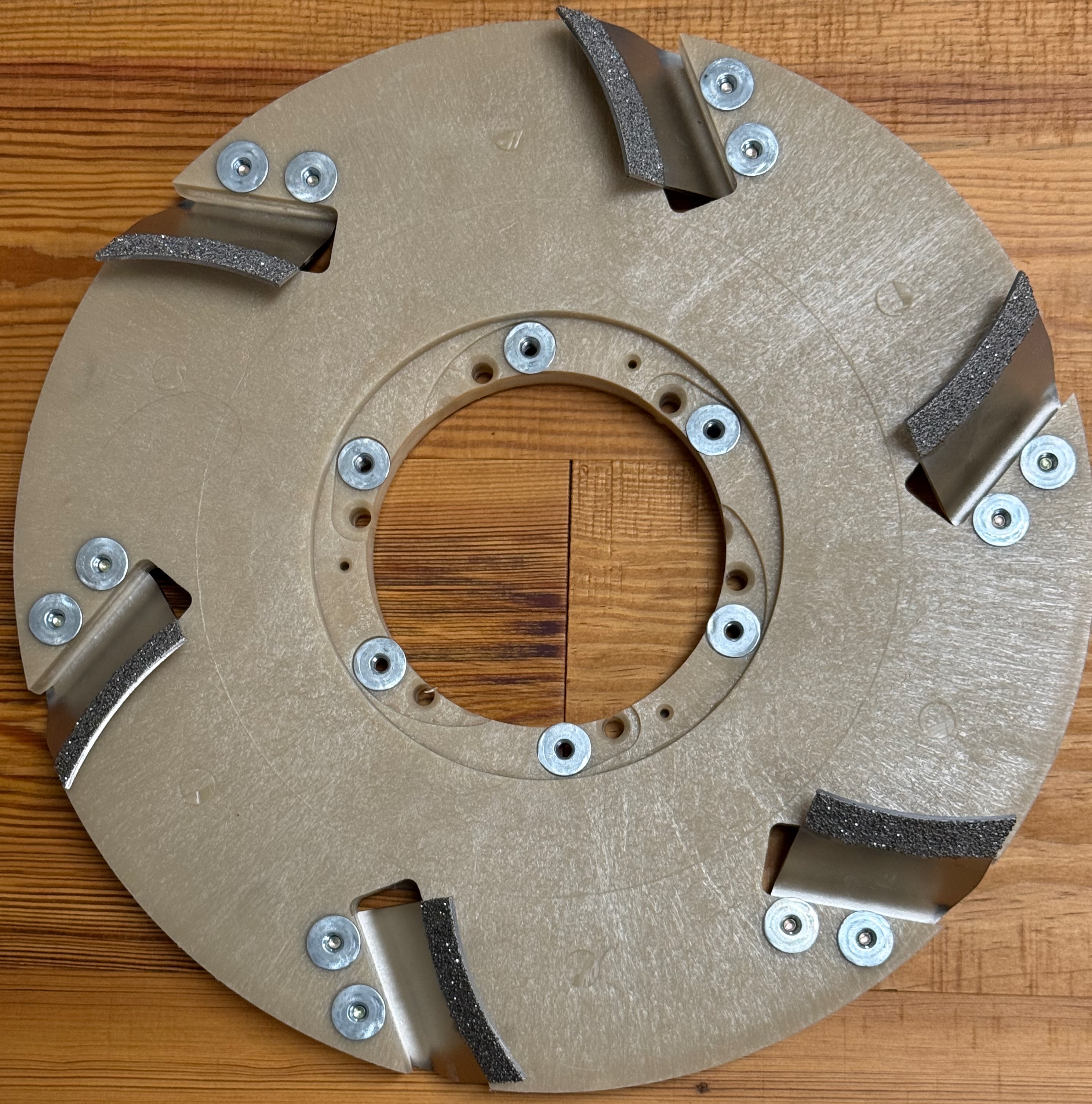 15" MASTIC DEMON TOOL W/6 BLADES