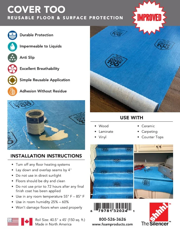 Cover Too 150 sf