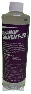 CLEAN-UP SOLVENT 22 PINT