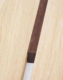 3/4" X 3/4" WENGE FEATURE STRIP