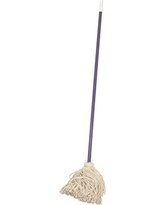 24 OZ COTTON MOP W/HANDLE