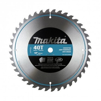 10" CARBIDE TIPPED BLADE 40T
