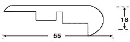 12.3mmBrandy Acacia Nosing