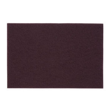 VA 1/4" SQ.BUFF MAROON PAD 12X18