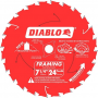 7 1/4X24T COATED BLADE (DIABLO)